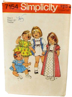 1970's Womens/Childs Pattern