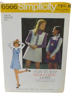 1970's Womens/Girls Pattern