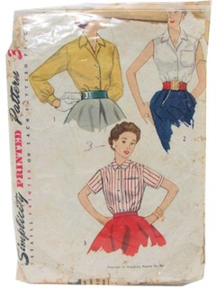 1960's Womens Pattern