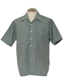 Mens Vintage 80s Polyester Shirts at RustyZipper.Com Vintage Clothing