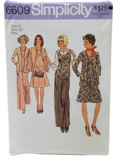 1970's Womens Pattern