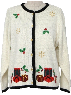 1980's Womens Ugly Christmas Sweater