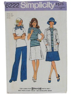 1970's Womens Pattern