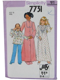 1970's Womens/Girls Pattern