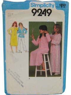 1970's Womens/Girls Pattern