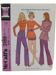 1970's Womens Pattern