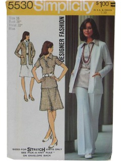 1970's Womens Pattern