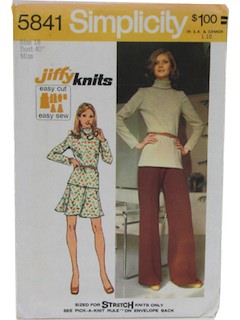 1970's Womens Pattern