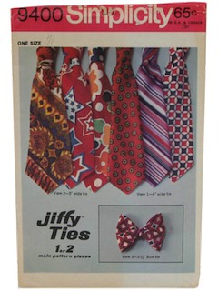 1970's Mens Sewing Pattern