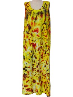 1990's Womens Hippie Maxi Dress