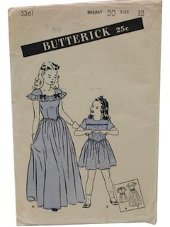 1940's Womens/Childs Pattern