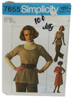1970's Womens Pattern
