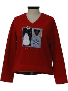 1980's Womens Ugly Christmas Sweater