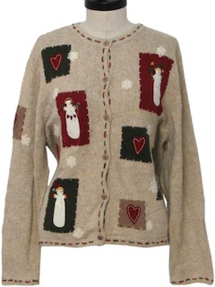 1980's Womens Ugly Christmas Sweater