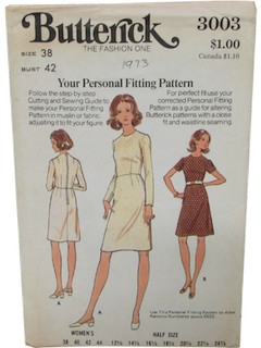 1970's Womens Pattern