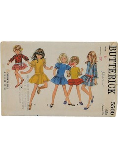 1960's Womens/Childs Pattern