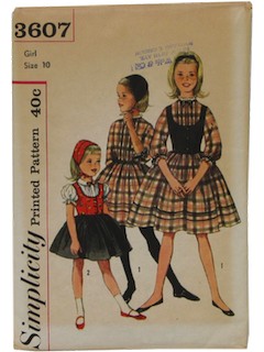 1960's Womens/Childs Pattern