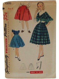 1950's Womens/Childs Pattern