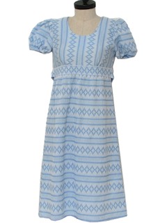 1960's Womens Knit Dress