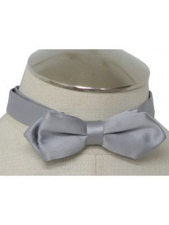1980's Mens Totally 80s Tuxedo Bowtie Necktie