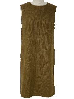1960's Womens Sleeveless Dress