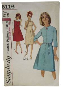 1960's Womens Pattern