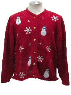 1980's Womens Ugly Christmas Sweater