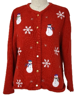 1980's Womens Ugly Christmas Sweater