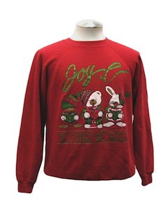 1980's Unisex Ugly Christmas Sweatshirt