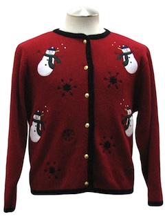 1980's Womens Ugly Christmas Sweater