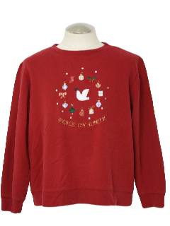 1980's Unisex Ugly Christmas Sweatshirt