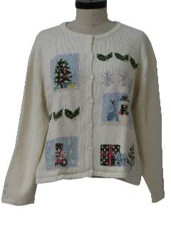 1980's Womens Ugly Christmas Sweater