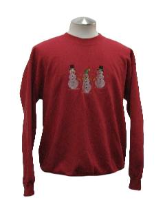 1980's Unisex Ugly Christmas Sweatshirt 