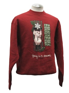 1980's Unisex Ugly Christmas Sweatshirt