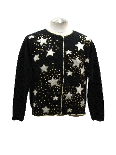 1980's Womens Ugly Christmas Cocktail Sweater