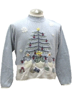 1980's Womens Ugly Christmas Sweater