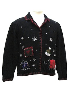 1980's Womens Ugly Christmas Sweater 