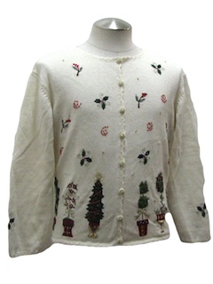 1980's Womens Ugly Christmas Sweater