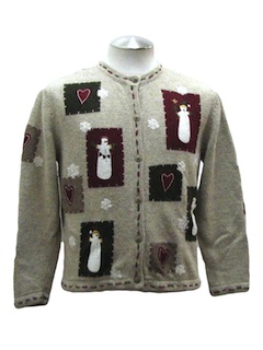 1980's Womens Ugly Christmas Sweater 