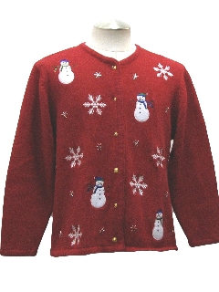 1980's Womens Ugly Christmas Sweater