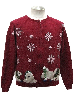 1980's Womens Ugly Christmas Sweater 