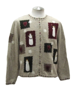 1980's Womens Ugly Christmas Sweater 