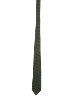 1960's Mens Skinny Rockabilly Diagonal Necktie