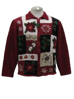 1980's Womens Ugly Christmas Sweater 