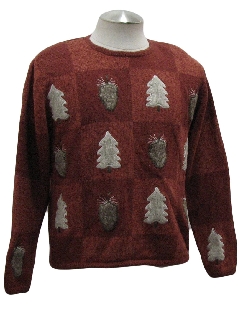 1980's Womens Ugly Christmas Sweater 