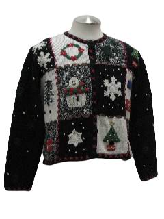 1980's Womens Ugly Christmas Sweater 