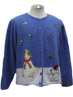 1980's Womens Ugly Christmas Sweater