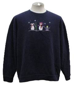 1980's Unisex Ugly Christmas Sweatshirt 