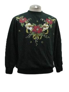 1980's Womens Ugly Christmas Sweatshirt 