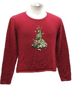 1980's Womens Ugly Christmas Sweater